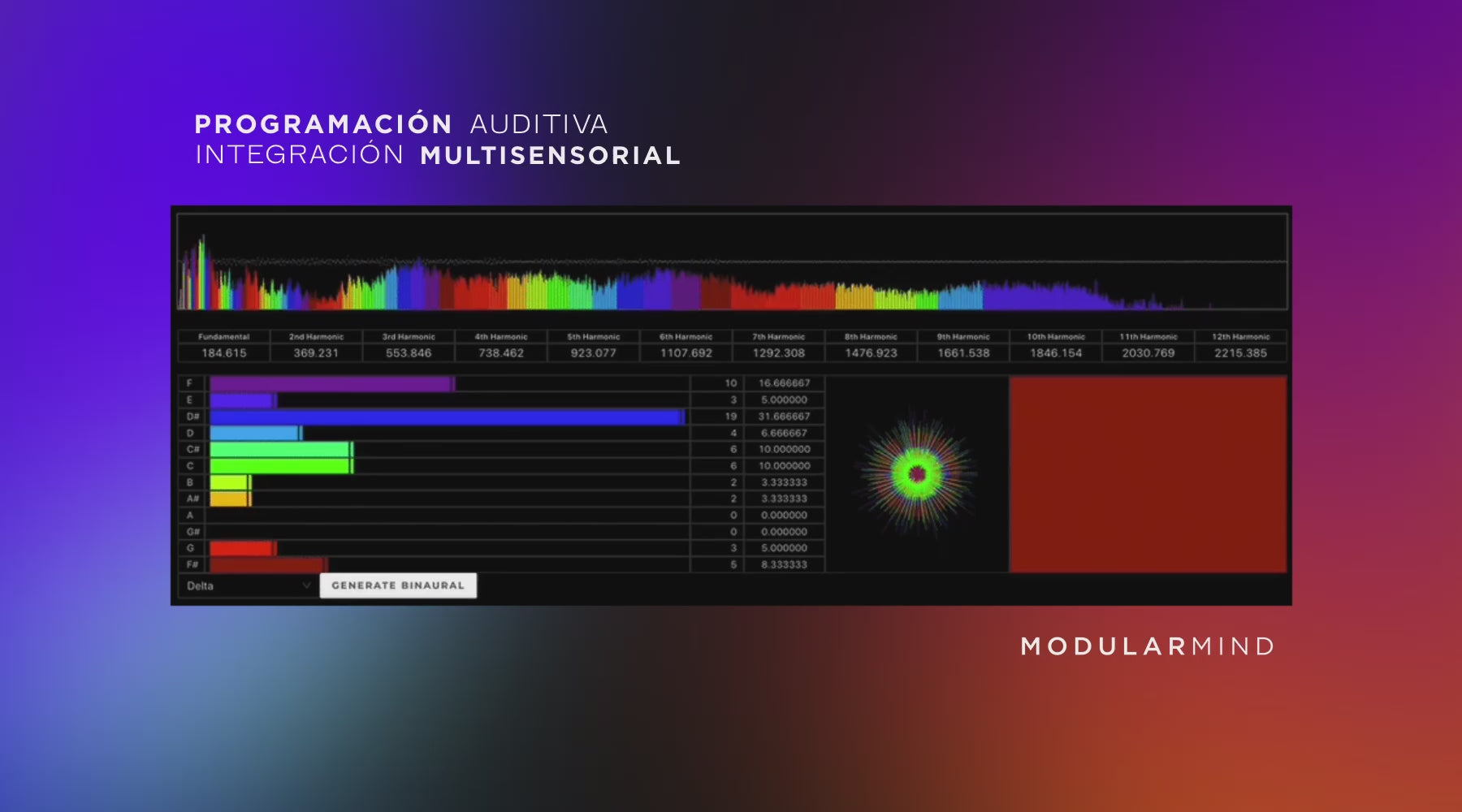 Load video: software generador de frecuencias